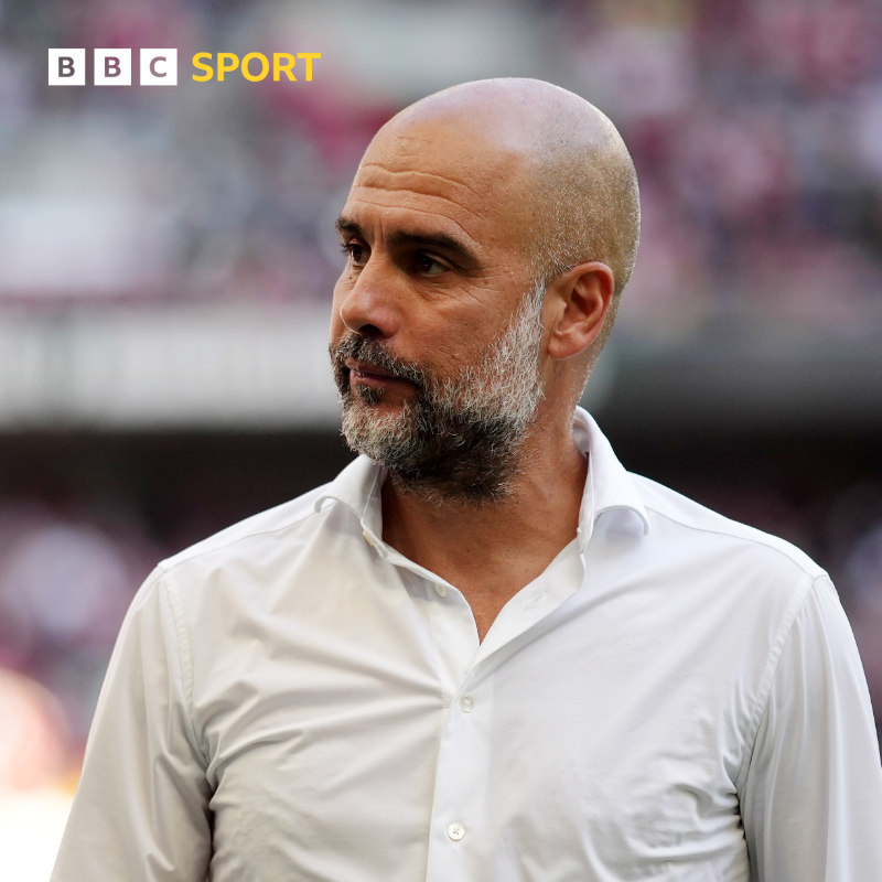 BBCSport's tweet photo. Pep Guardiola says "the big brains" never consulted people in the game with the new injury time rules 👀 

🗣 "It's more tiring for the players. It's too much."

#BBCFootball