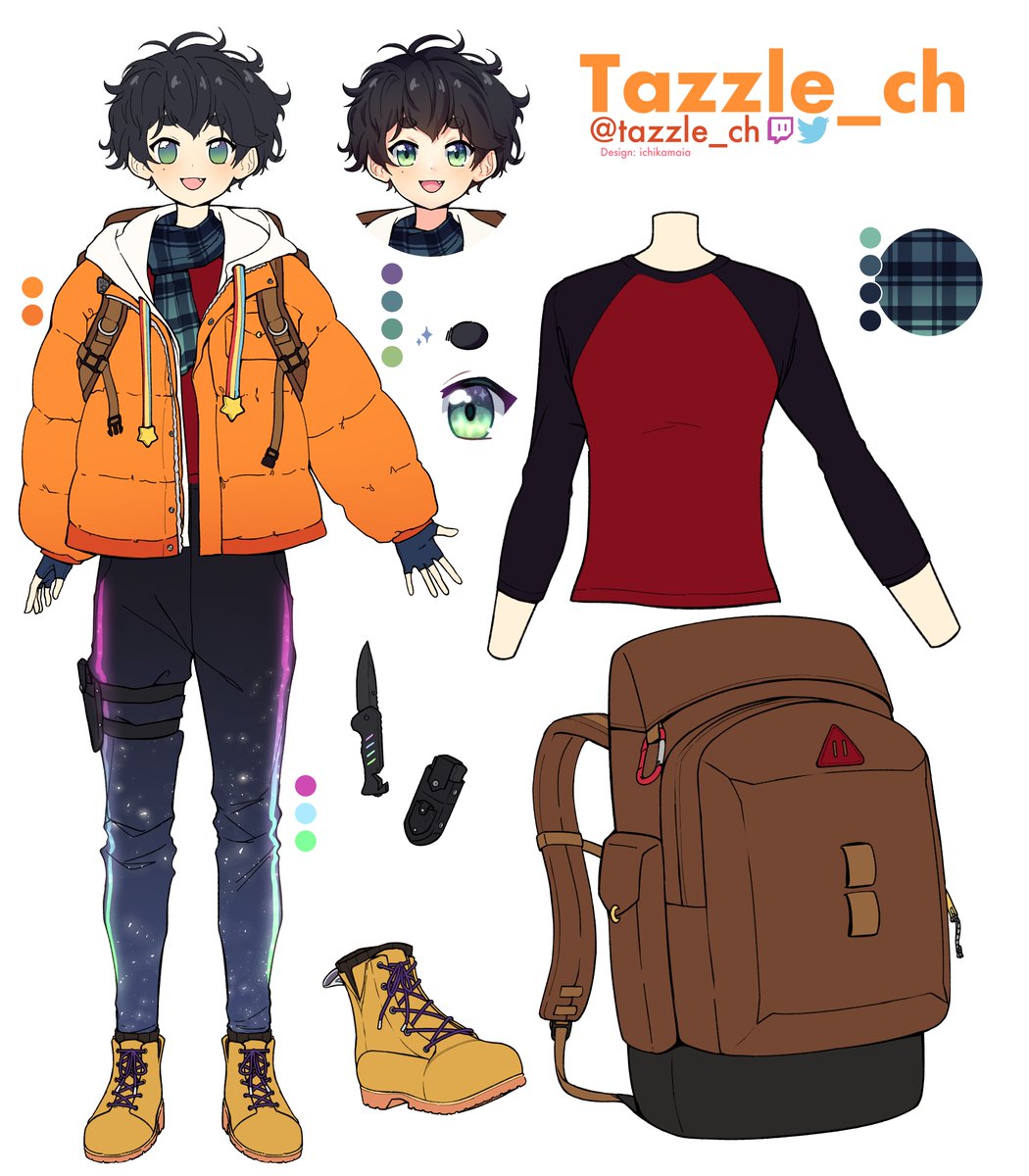 Tazzle_Ch's tweet photo. HI I'M TAZZLE!🏕️🌄
I'm a comfy camper vtuber that loves to chill next to the campfire and watch the stars! 💫

💜https://t.co/Z8IipfzXGA
❤️https://t.co/KVy04w4qqR
💙https://t.co/mRAU40RrwE

🎨: #ComfyTazz https://t.co/YdJIhYfIpx