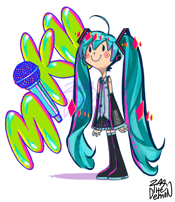 ZaaTheDemon's tweet photo. I can't think properly anything else than Mononoke movie but I started this Miku earlier and her birthday is coming so I finished 😁
#VOCALOID #hatsunemiku #Miku #fanart #drawing #ミク #初音ミク #arrrt #クモミク #miku16th https://t.co/EqgJMf2DiP