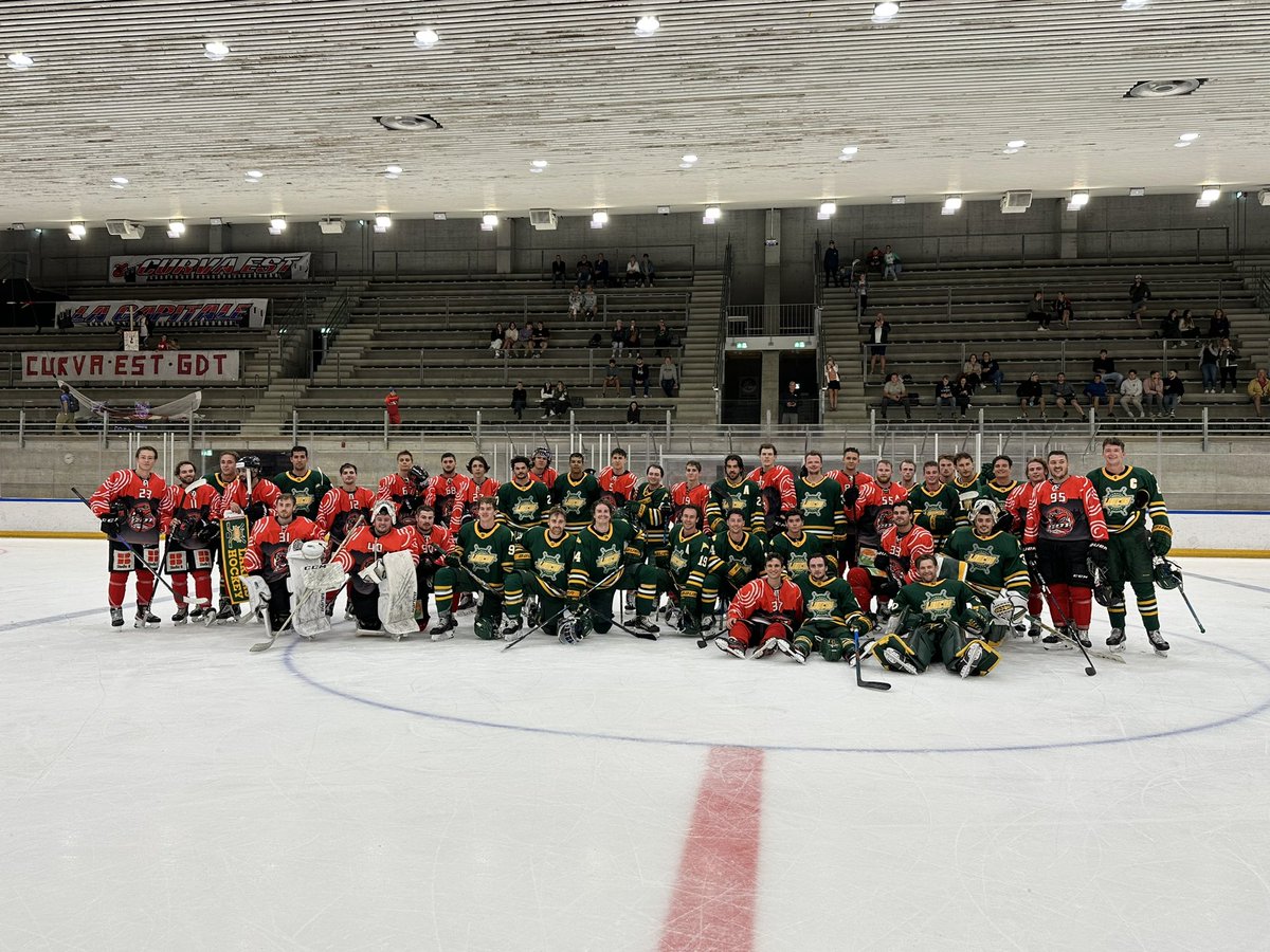 5-1 win on the second leg of our European tour against @gdtbellinzona 

One day off before our final match with @sportivighiacciocortina