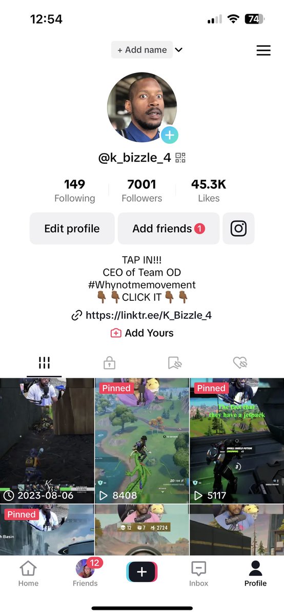 KBizzle4gaming's tweet photo. 7k letโs get it!!!! I stopped posting consistently for 2-3 months but just started again and we have hit a new milestone. Thank you to all you beautiful people out there supporting your boy! #whynotmemovement #kb4gaming #TeamOD https://t.co/tOLAXc8SyK
