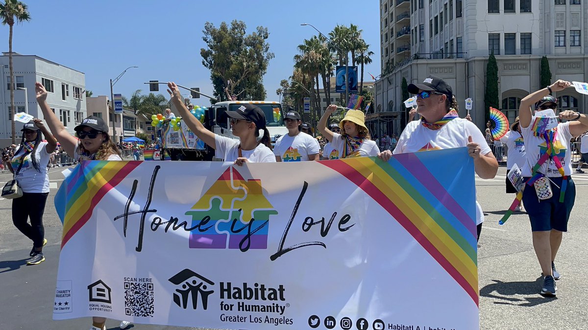 HabitatLA's tweet photo. Thank you to everyone that came out π ππ»πππ @longbeachpride #LongBeachPride #40YearsOfPride #LoveIsLove #Community #Acceptance #Unity https://t.co/Z2bgoQNU5K