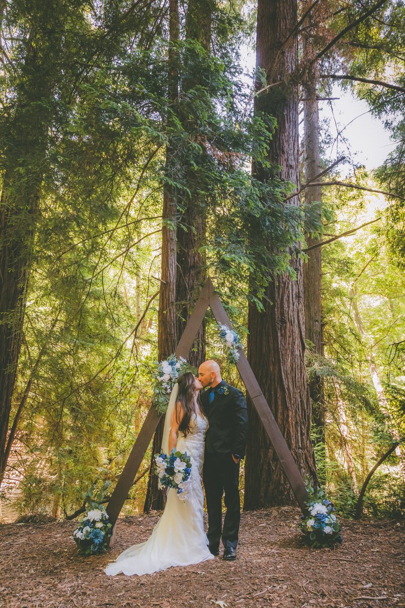 Forever begins in the heart of the forest 🌲

#bigsurelopement #bigsur #elopebigsur #californiawedding #elope #elopement #adventureelopement #redwoods #redwoodselopement