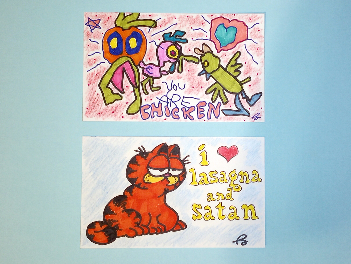 chickendynasty's tweet photo. Got some cool art from @IsaacsHauntedB! 🤩🐓 https://t.co/t4SnAm1fBT