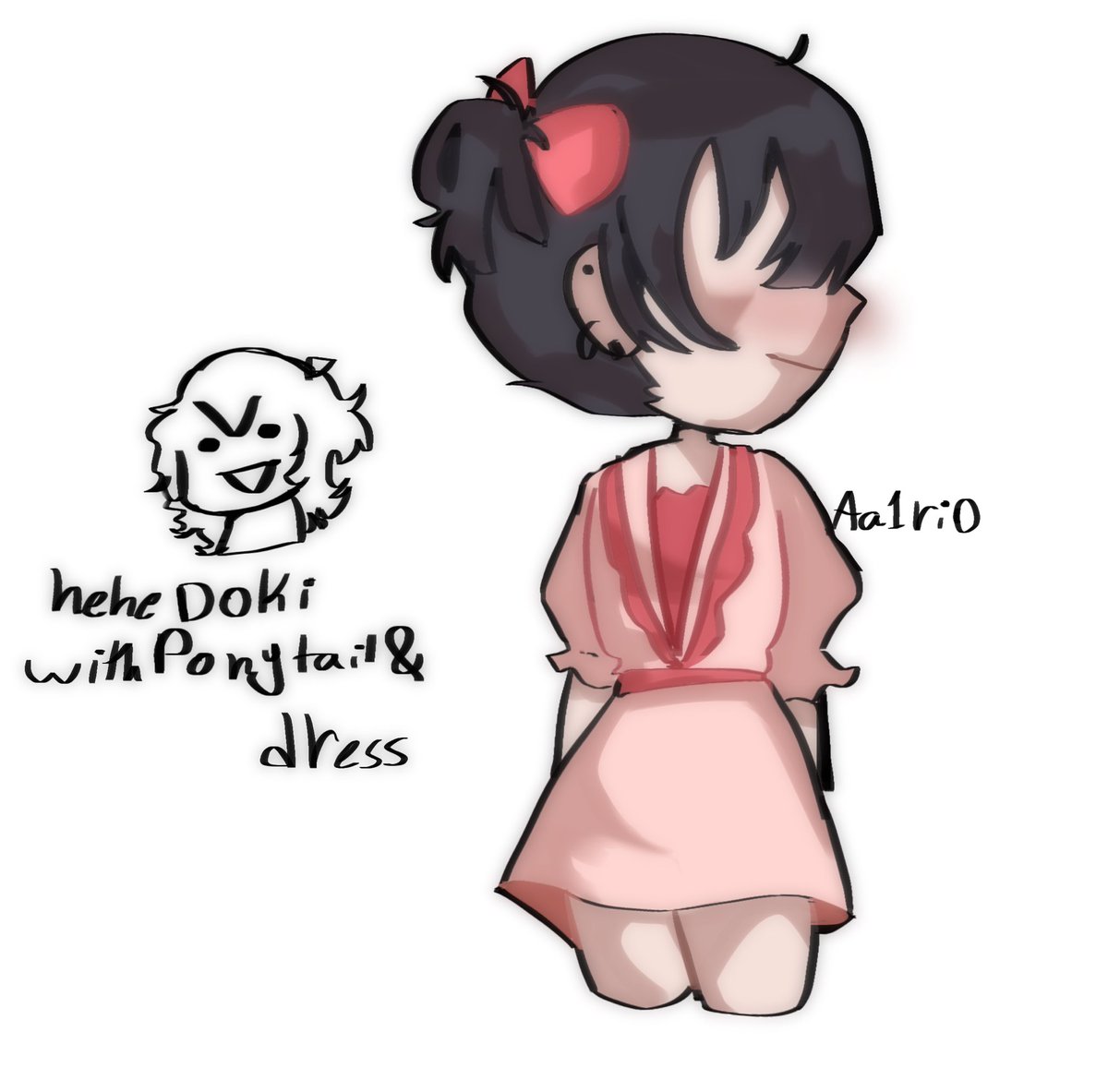 Aa1ri0's tweet photo. Yayyy, some Doki sketches ❤️‍🩹❤️‍🩹

@DokiDorobo https://t.co/l5cHyETl2r