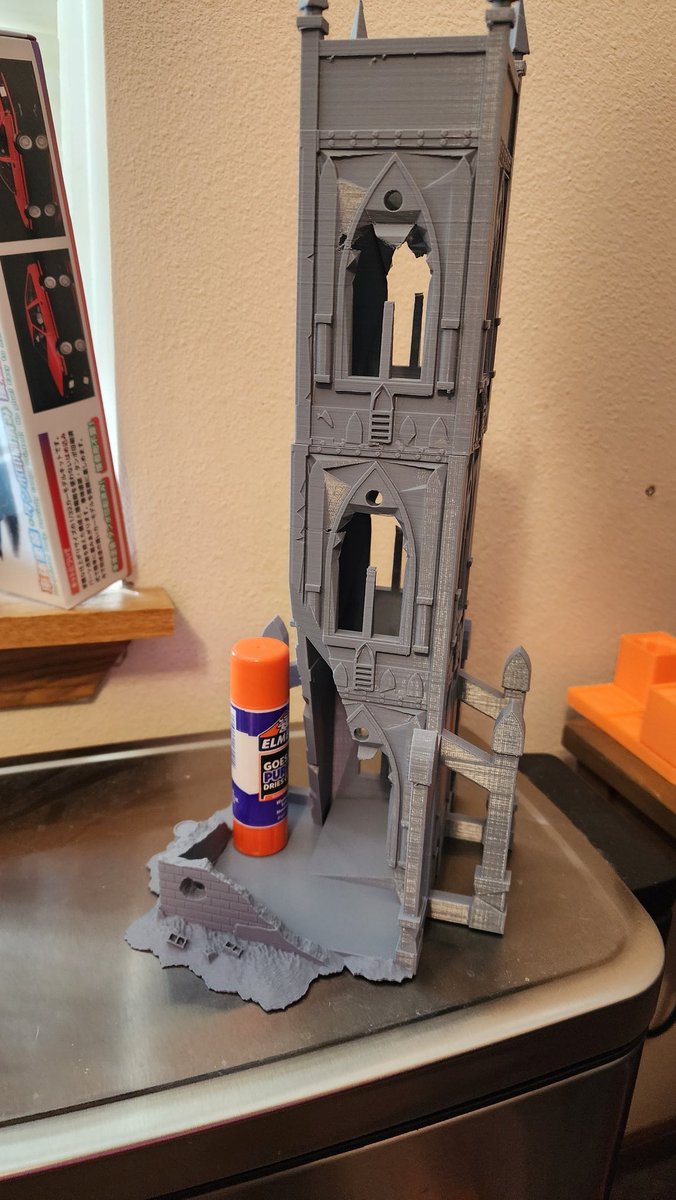 This 40K themed dice tower I printed is amazing its super tall too. I'll have to get some new super glue for it, cause mine dried all out 🥲
Credit: thingiverse.com/thing:2691485 by mccraryp
#3dprint #warhammer40k #Dice
