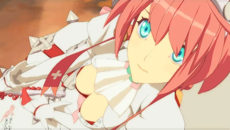 dailyfggirls's tweet photo. the fighting game girl of the day is           
  elphelt valentine ♡ guilty gear xrd https://t.co/U33y3NzA5z