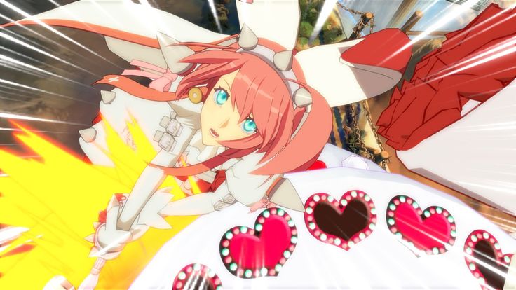 dailyfggirls's tweet photo. the fighting game girl of the day is           
  elphelt valentine ♡ guilty gear xrd https://t.co/U33y3NzA5z