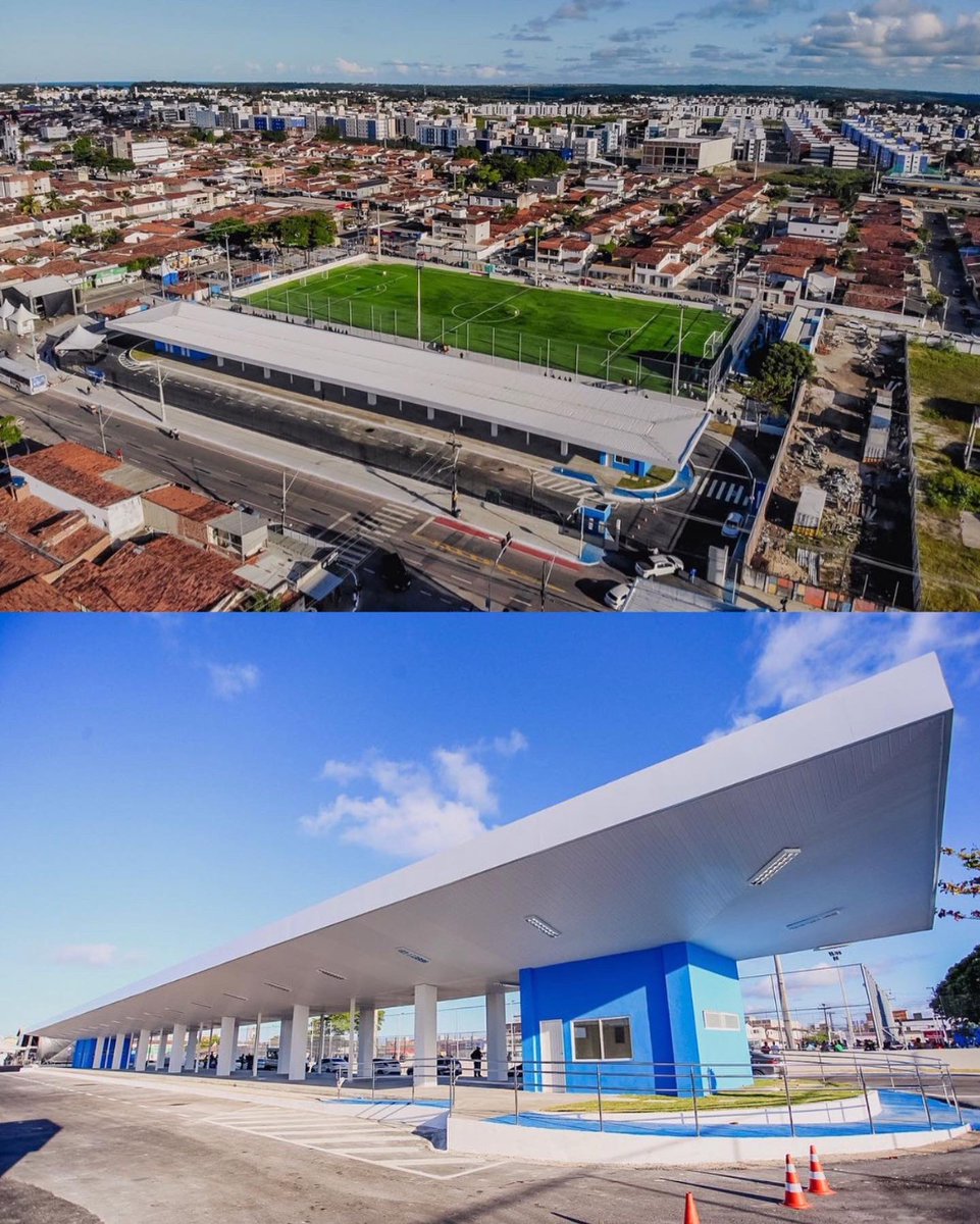marmuthejp's tweet photo. Celebrando um dia histórico no Valentina! ❤️

Após 7 anos de luta incansável, uma obra que iniciou durante nosso mandato tornou-se realidade com a inauguração do Terminal de Integração Fiscal José Pereira Cavalcanti e o novo Campo da Marquise. https://t.co/upqkvHRZs5