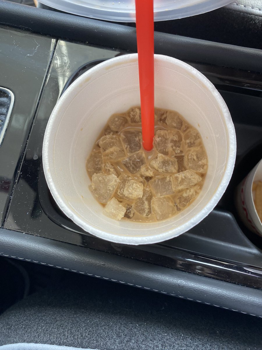 Got the Sonic iced coffee out of curiosity and I’m pretty sure this is just iced chocolate milk