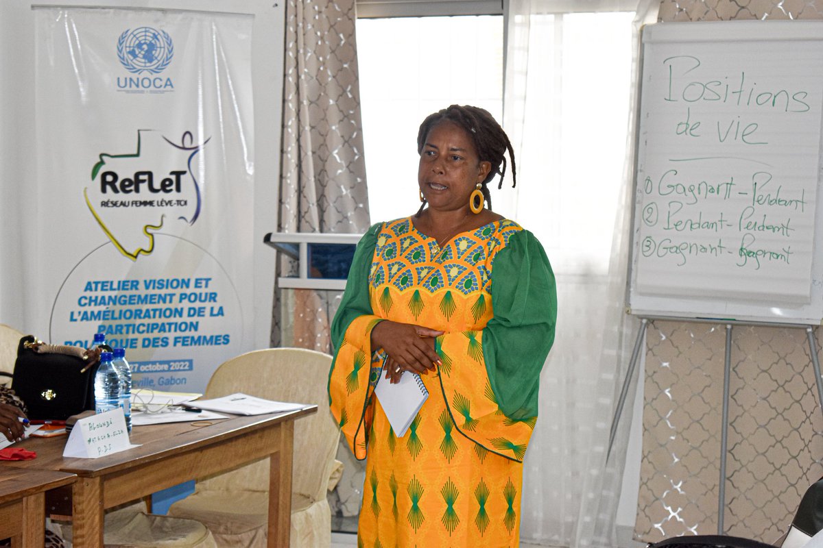 FemmeLeveToi241's tweet photo. Les femmes politiques, dans la course au renforcement de leurs capacités, ont reçu les encouragements de Madame Francisca TATCHOUOP BELOBE, vice-présidente de la commission CEEAC ce vendredi 4 août 2023 au siège du Réseau Femme Lève-Toi. 
#UNOCA 
#Femmespolitiques https://t.co/lEqNMC0dbk