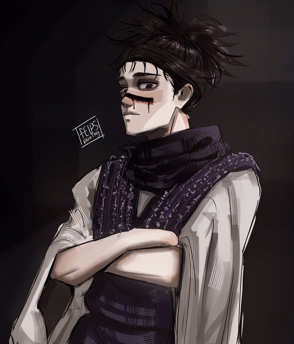 drawingfelpss's tweet photo. he is coming! #choso #JujutsuKaisen https://t.co/rPonU0yWKD