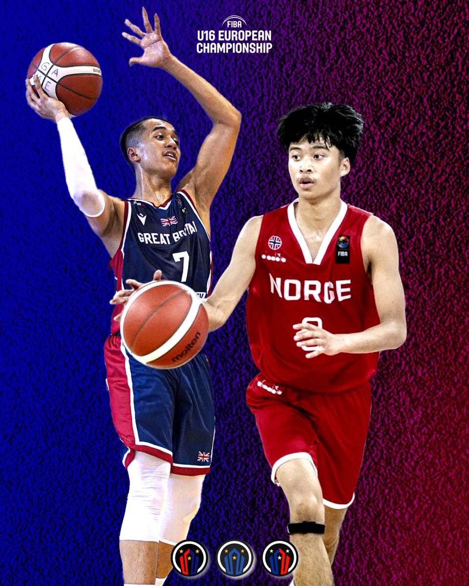 fileuroselect's tweet photo. FIL-EURO NATION SELECT: TWO TOP Fil-Euro Prospects went head to head today in Romania for the FIBA U16 European Championships 🏀

Khyle Capanzana (2007 🇵🇭🇬🇧) &amp; Matthew Garcia (2007 🇵🇭🇳🇴) both represented and started for their nations 🔥

#FIBAU16 | #FilEuroNationSelect https://t.co/rburKx4gGT