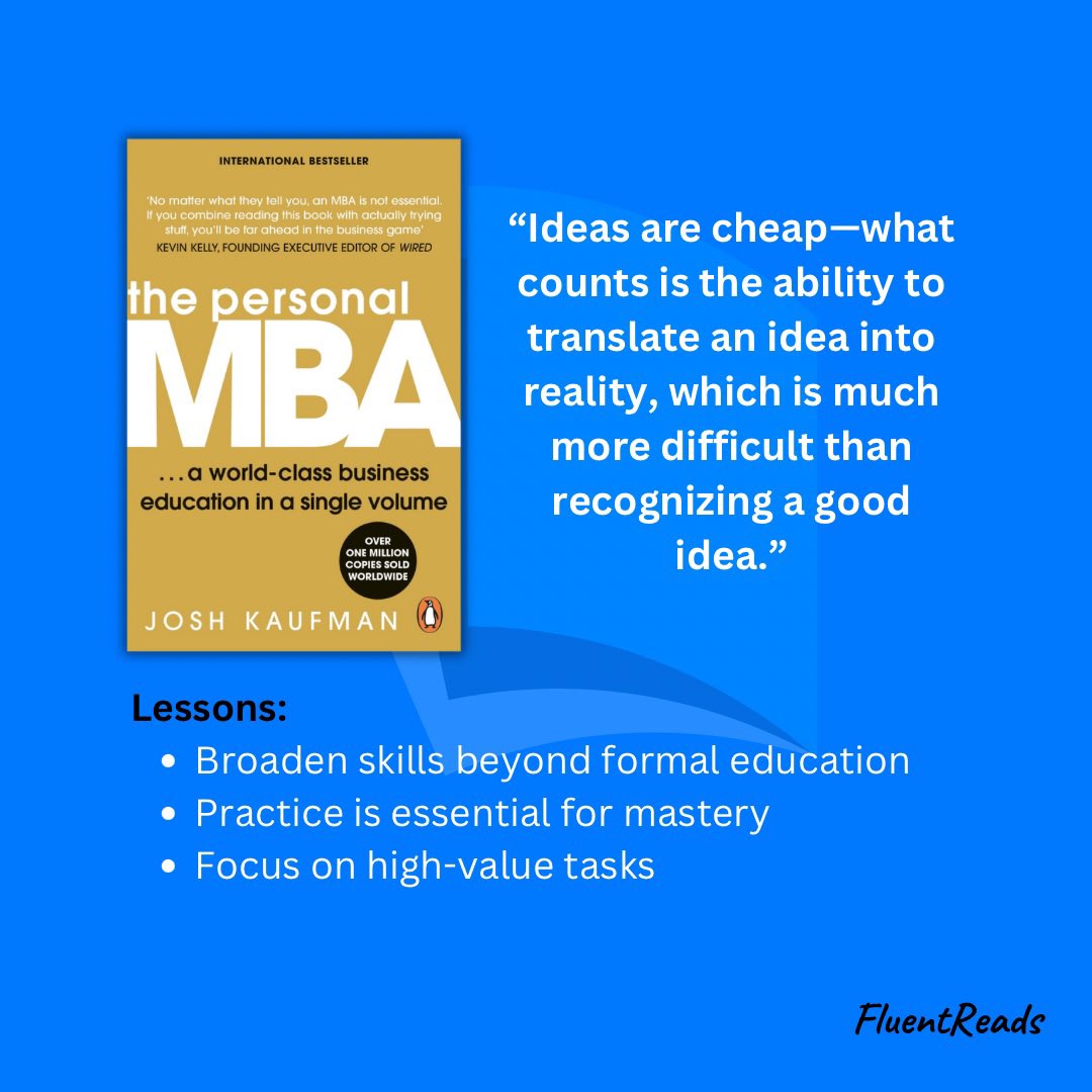 Mkbreads's tweet photo. 🚀 Startup founders, unlock success with "The Personal MBA"! Gain vital business insights sans traditional education. 📚 Boost English skills for global connections, impactful pitches, and networking. 🗣️ Empower your journey with knowledge and communication. #StartupSuccess https://t.co/OtOZtlaVWu