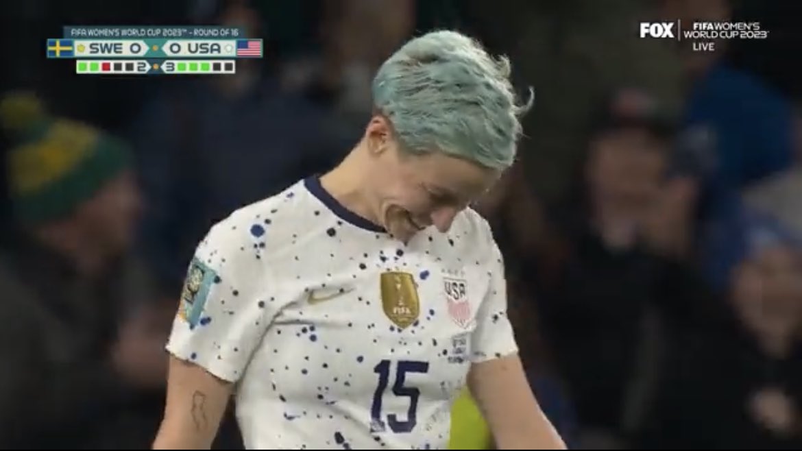Don_K_Williams's tweet photo. Not sure I’ve ever seen any player laugh after a WC PK miss
What’s so funny about it? https://t.co/njpFMjzCxA