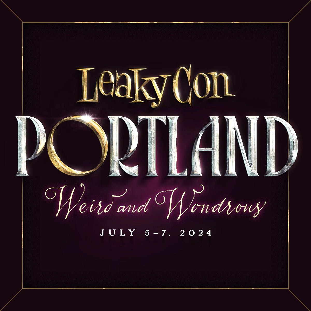 Have you heard the news? #LeakyCon is headed to Portland, OR July 5-7, 2024! Make your calendars magical folk 😉✨