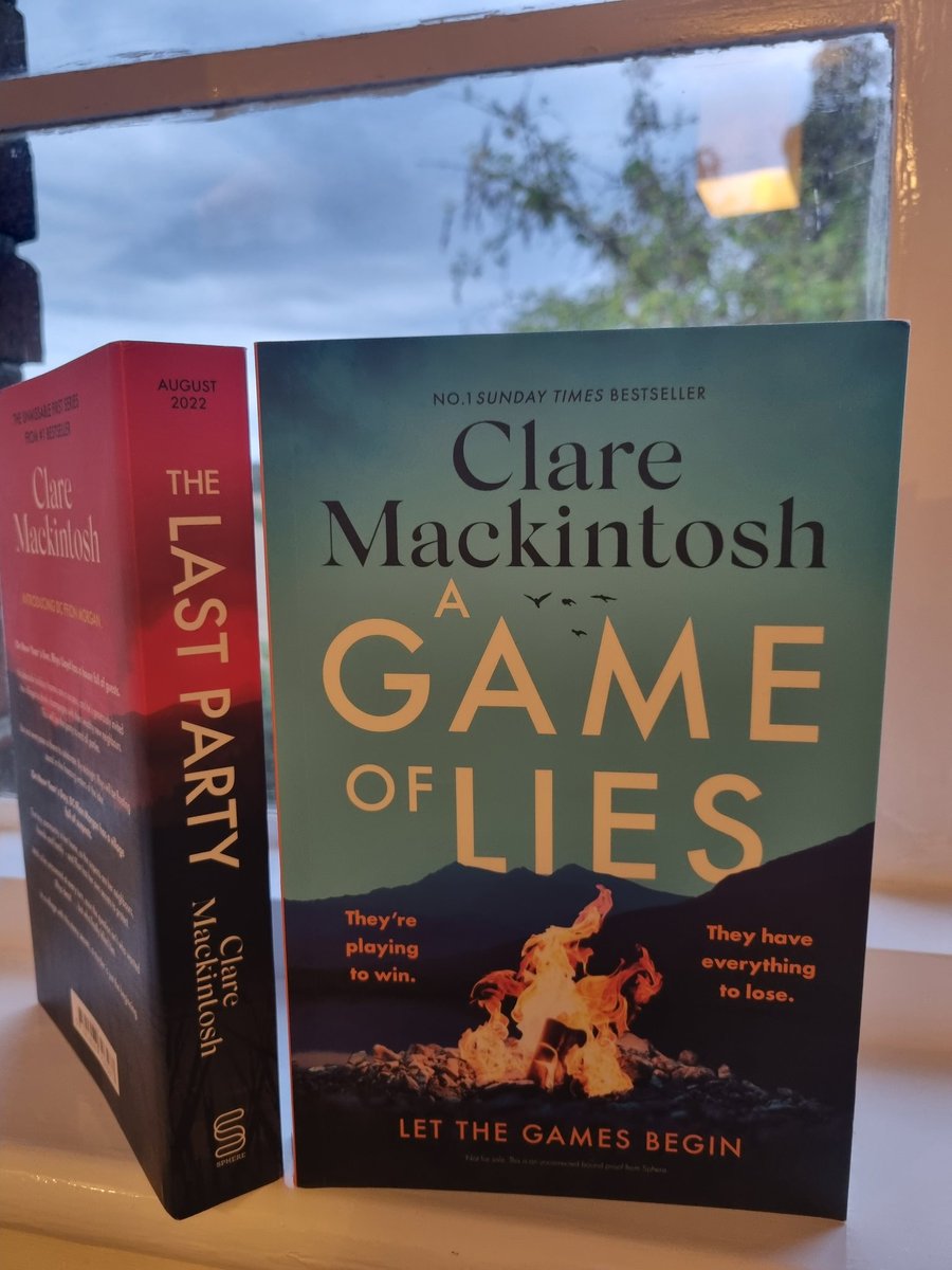 One of my most anticipated reads of 2023 #AGameofLies by @claremackint0sh did not disappoint!

Check out my full review on Instagram.
instagram.com/p/Cvm-N1uoV8b/…

An easy 🌟🌟🌟🌟🌟 from me. Would highly recommend.

#BookReview #BookRecommendations #booktwt #BookTwitter