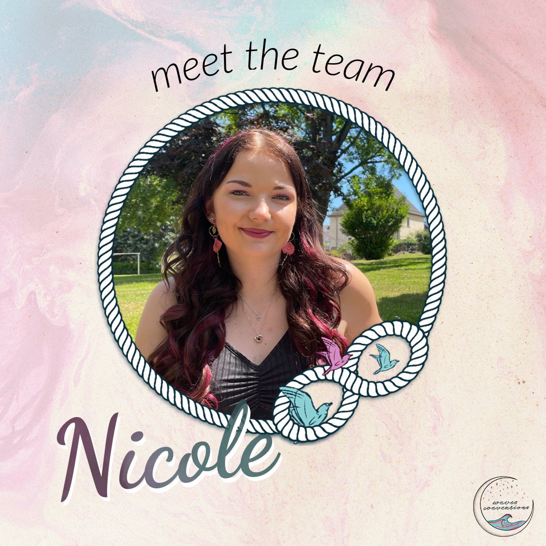 Waves_Con's tweet photo. 𝕄𝕖𝕖𝕥 𝕥𝕙𝕖 𝕥𝕖𝕒𝕞

🌊 Nicole 🌊 

~ Manager &amp; Founder ~

#meettheteam #convention #wavescon https://t.co/cekHGQU7aC