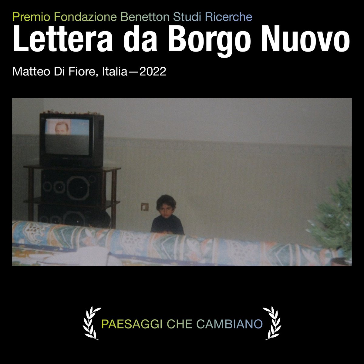 #EFF2023: Premio Speciale Fondazione Benetton Studi Ricerche "Paesaggi che cambiano" a "Lettera da Borgo Nuovo" di Matteo Di Fiore 📷
#eff2023 #premispeciali #vincitori #trevisocapitaledelcinemaunder35 @Fond_Benetton