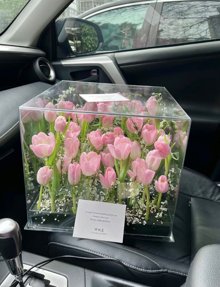 mini tulip garden