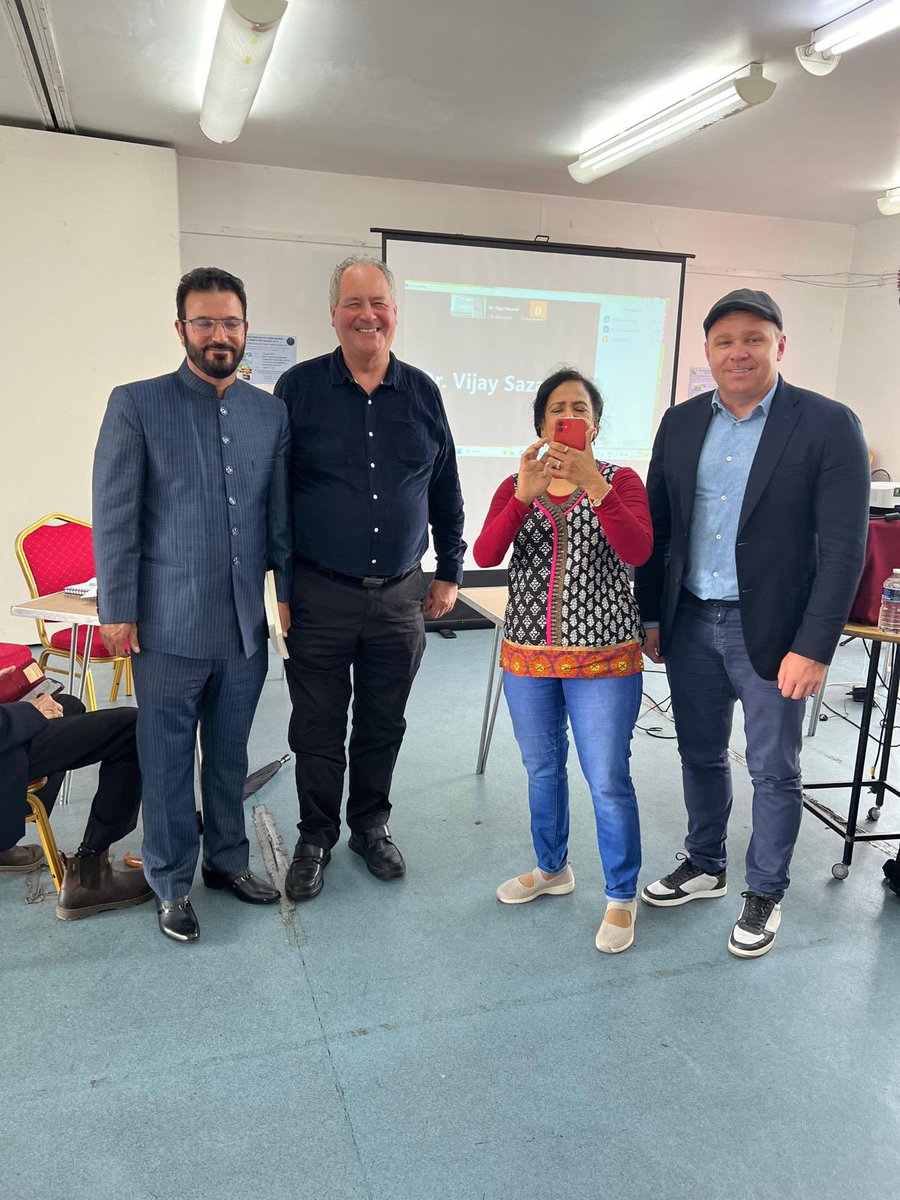 BobBlackman's tweet photo. Honoured to be a guest speaker at celebration of 4th anniversary of #Abrogation of #Article70 &amp; other “temporary “ changes to #IndianConstitution in #JammuAndKashmir at #BrentIndianAssociation yesterday with @StefanVoloseni1 &amp; @BashirAssad3 &amp; @RamiRanger #JaiHind https://t.co/aKaLSOED5E