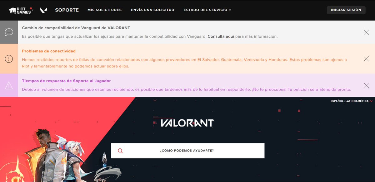 VL_EXY's tweet image. Recibo ban sin la mas mínima idea de por qué y no puedo enviar ticket porque el soporte de riot esta saturado y caído. poggers
@RiotSupport
#VALORANT
@riotgames
