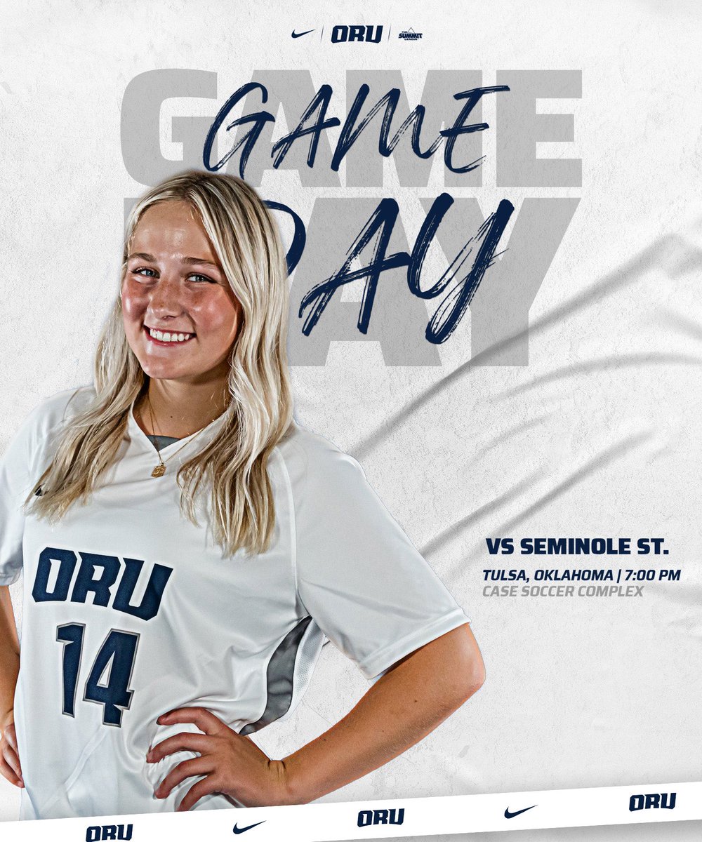 ORUWSoccer's tweet photo. Feels good to say Game Day! 🤩
#ORUWSOC

🆚 Seminole State (Exhibition)
⌚️ 7:00 PM
🏟️ Case Soccer Complex https://t.co/aEXQBra8Du