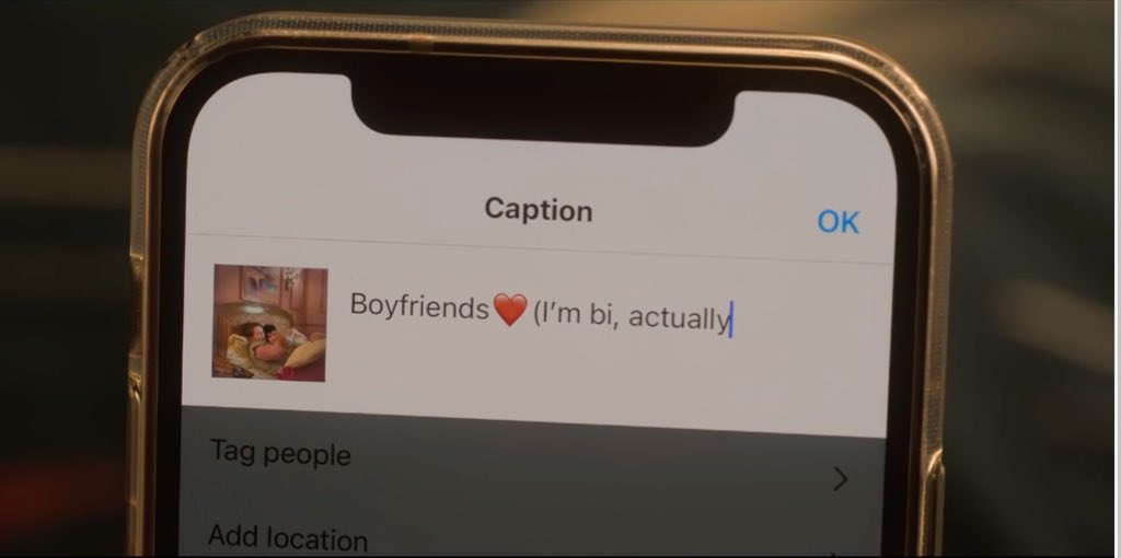 _forbisexuals's tweet photo. the way nick specified he was bisexual in his instagram post but people in the comments kept calling him gay, erasing his bisexuality 💔 https://t.co/kzU5we4BBX