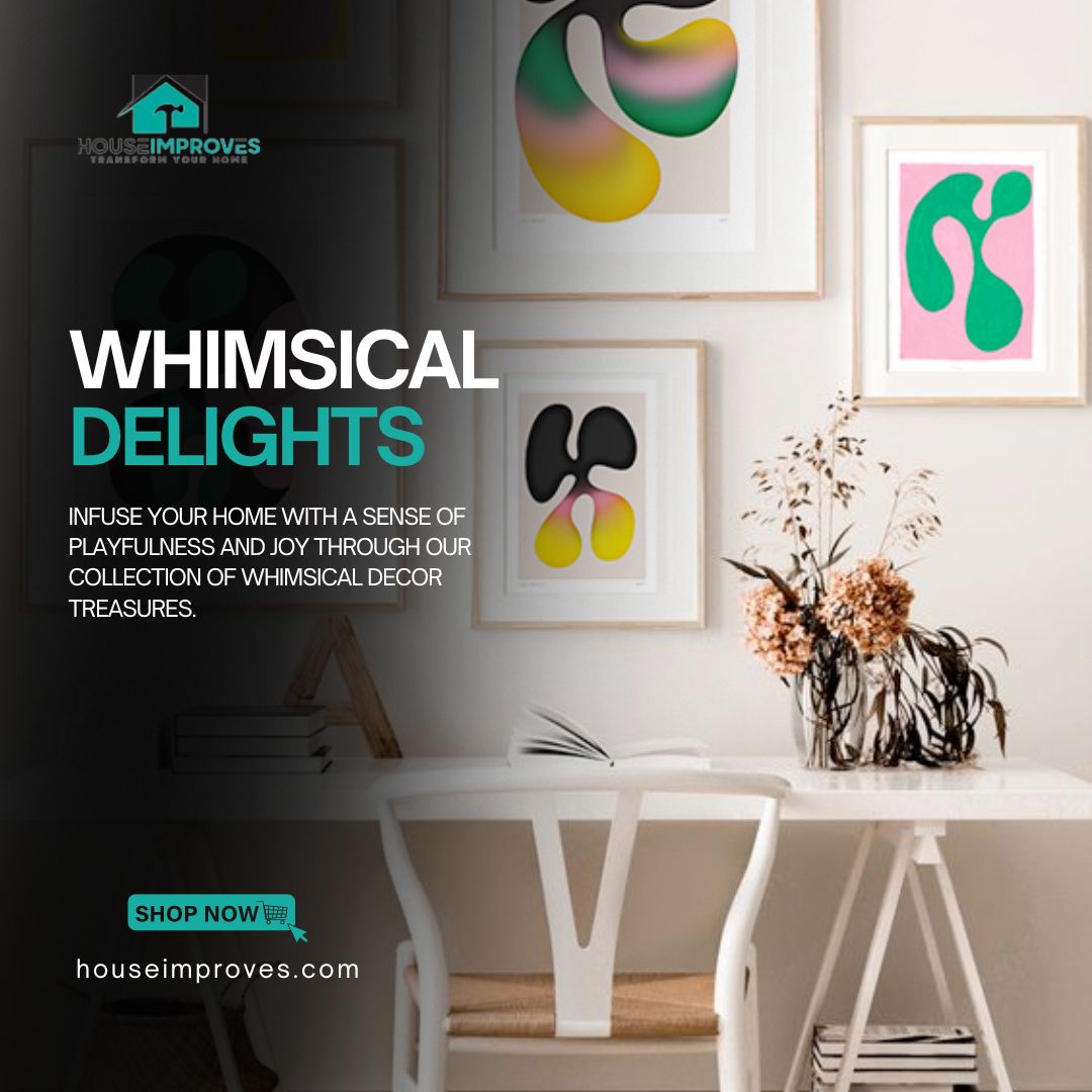 Step into a world of whimsical delights, where every corner sparkles with enchantment! 🌈✨ Unveiling the magic of playful decor that brings joy to your space.

#WhimsicalDelights #PlayfulDecor #EnchantingSpaces #MagicalHome #JoyfulInteriors #VibrantLiving