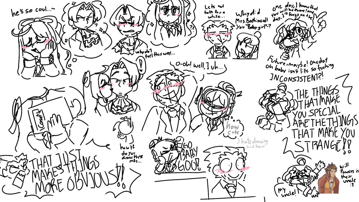 tobinapzz's tweet photo. [#AceAttorney #oc]

I'm trying to post more on here cause I really haven't- So have some of my recent works of reference sheets!

I recently got into Ace Attorney and I'm a sucker for making Sonas/ocs! https://t.co/y2UZXkgPk6