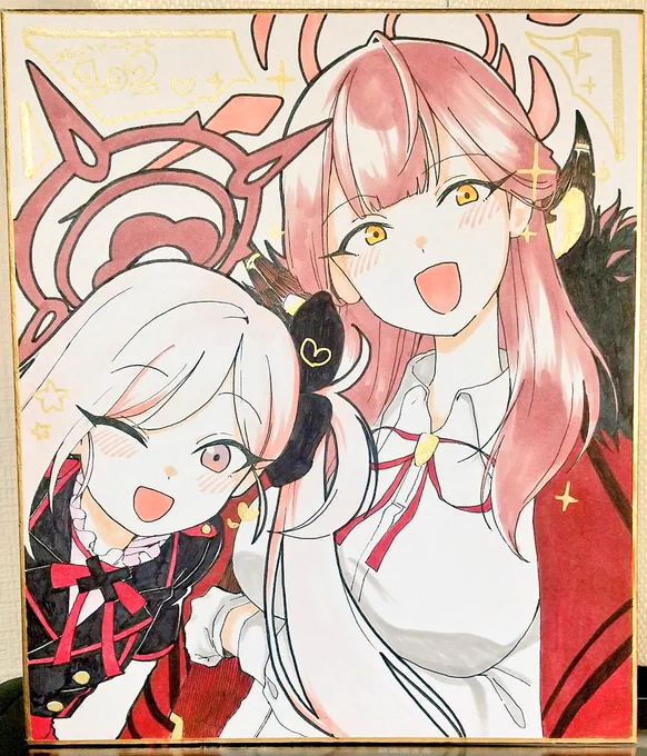 コミケで売るやつです 中くらいの色紙