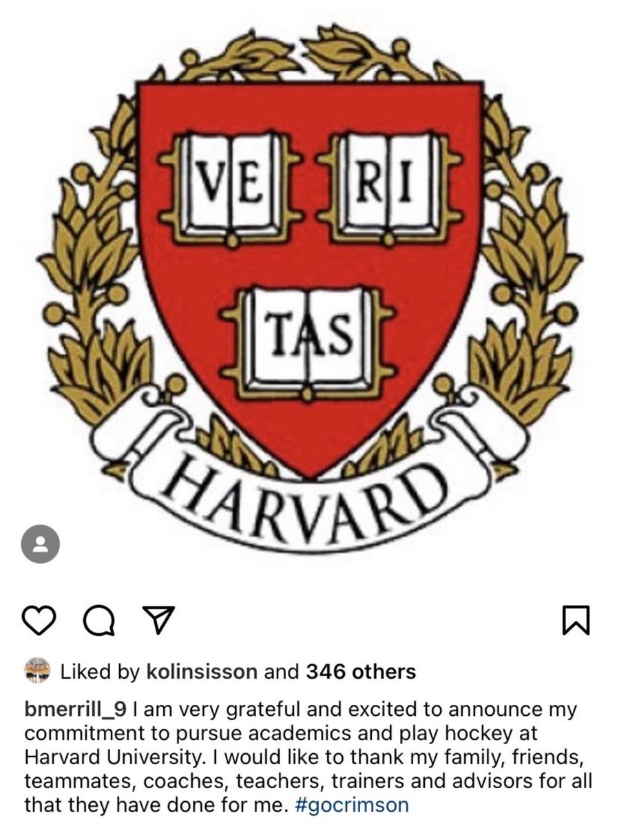 After an outstanding season as an Arrow Ben Merrill has committed to Harvard. Congrats Ben!!