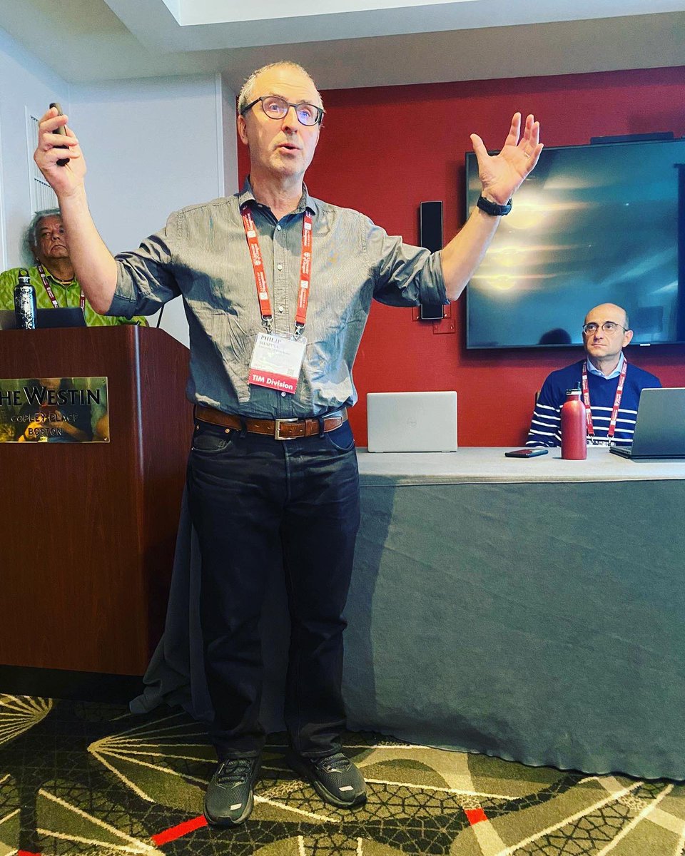 AllianceMBS's tweet photo. Alliance Manchester Business School academics present on Innovation Intermediaries in the New Bioeconomy @AOMConnect conference 2023 in Boston.
With Philip Shapira Adam McCarthy Priscila Ferri and Claire Holland
Packed room!
#OriginalThinkingApplied https://t.co/dyMIIXKNqq