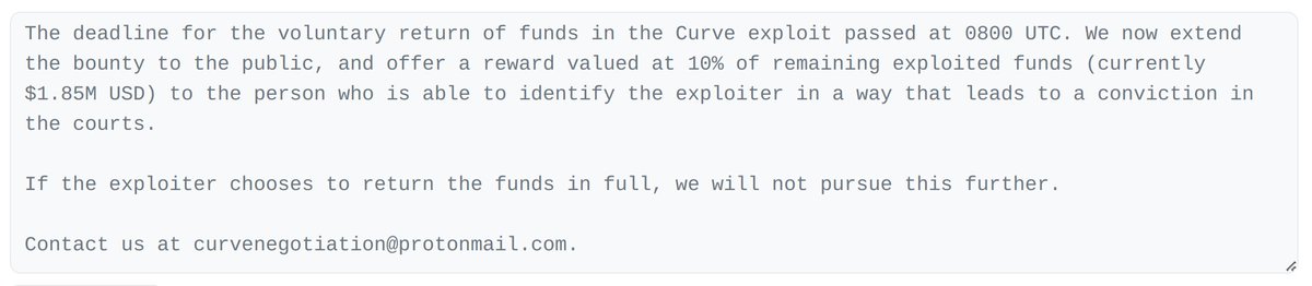 Curve Finance tweet media