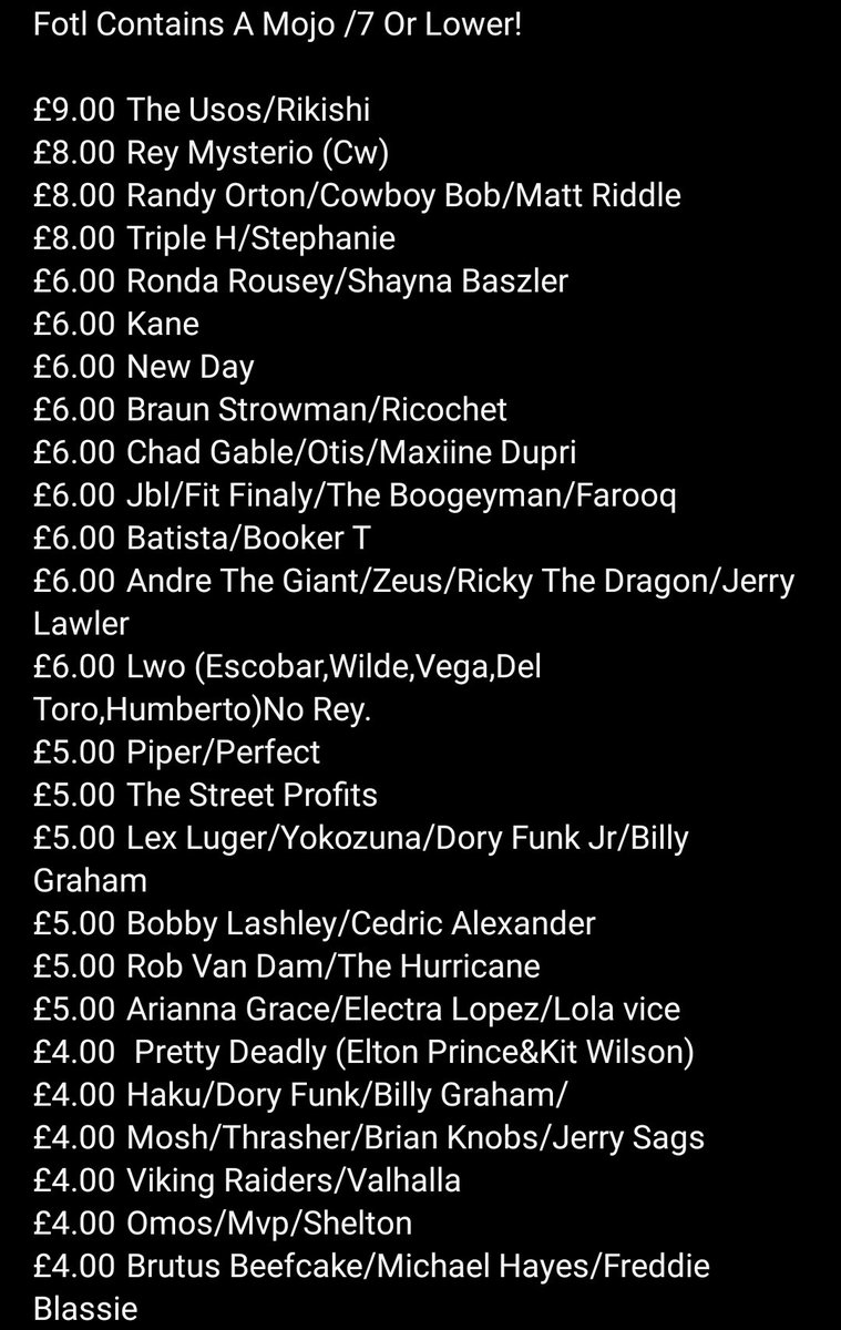 tff_bk's tweet photo. Last Remaining Spots In Kantos Fotl/Hobby Select WWE Break 👀

Boxes in Hand ✅️

Spots As Low As £3 That's Delivery Elswhere 🤯

Only Uk Fotl Break About 🔥

#Topps #Panini 
https://t.co/tthjkCMx0N https://t.co/C8wb8PrfdM