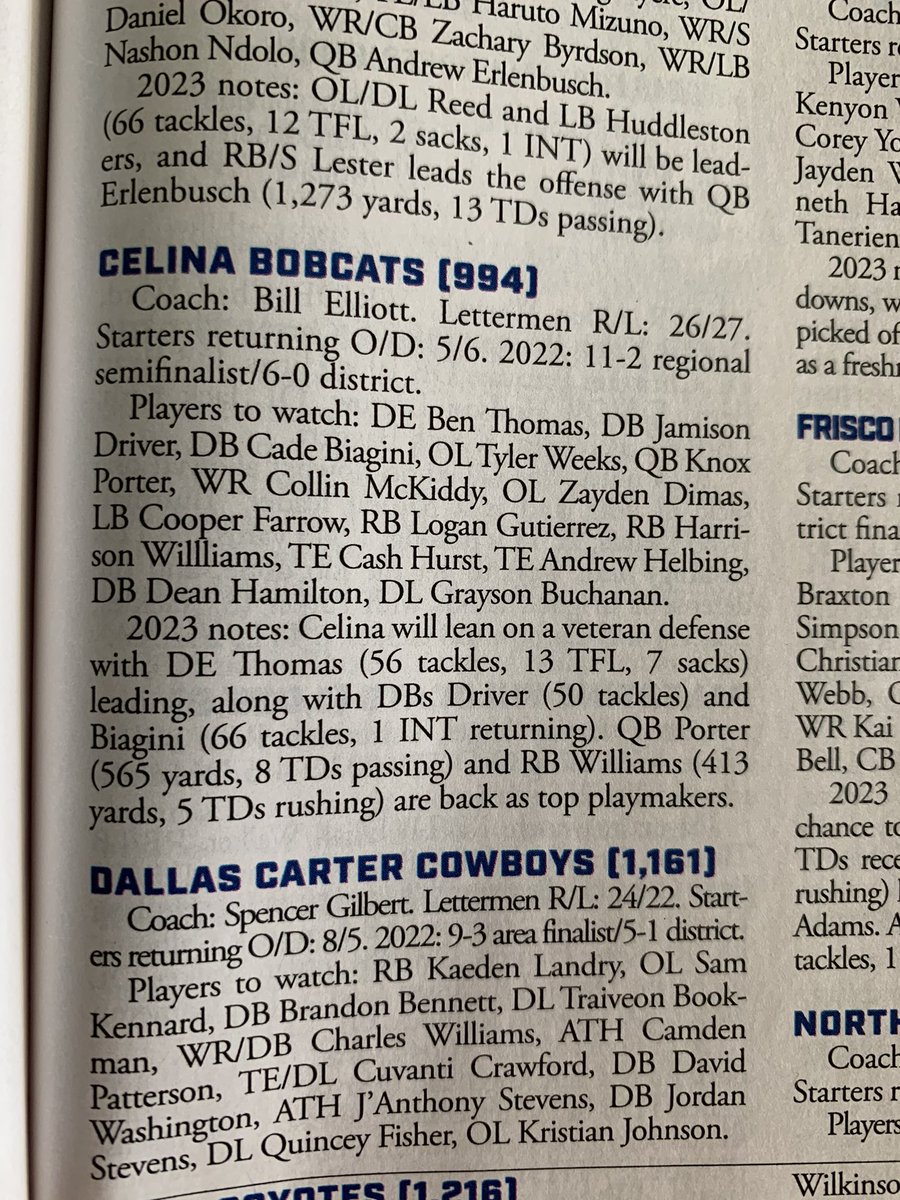 <a href="/RecruitCelinaFB/">Celina Bobcat Football Recruiting</a> Time is Now!!!!