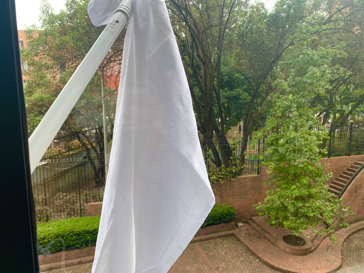 Y aquí está mi bandera, por la misma razón que dice mi vecina. #AvanzaLaPazTotal hasta que amar, respetar y proteger la vida, se vuelvan costumbre. <a href="/DefendamosPaz/">DefendamosLaPazColombia</a> <a href="/angelamrobledo/">Ángela María Robledo</a> <a href="/mariacepcas/">maria cepeda castro</a> <a href="/dlpinternal/">Defendamos la Paz Internacional</a> <a href="/luchoceliscnai/">Luis Eduardo Celis</a>