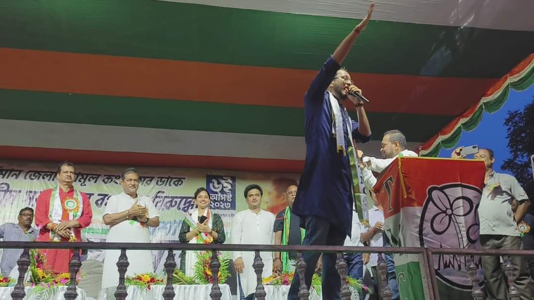 aitctuhin's tweet photo. আজ দূর্গাপুর পূর্ব বিধানসভার অন্তর্গত সাগরভাঙ্গা তে এক কেন্দ্রীয় সরকারের বঞ্চনার বিরুদ্ধে এক ঐতিহাসিক জনসভায় মুখ্যরূপে উপস্থিত ছিলেন Rajanya Haldar দিদি ও @ItsYourDev    সহ বিশিষ্ট নেতৃত্ব ও মন্ত্রী মন্ডলী ও বিধায়কগন, প.ব জেলার বিভিন্ন সাংগঠনিক প্রধান সহ জনতা জনার্ধন।। https://t.co/SaQEbRUi8B