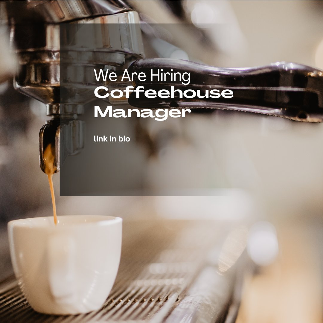 threefinscoffee's tweet photo. Is this you? Or someone you know looking looking for a new role Managing a busy coffeehouse where we do coffee right! We have a small but well trained team doing good things and we are looking for a Coffeehouse Manager, and a Barista to join us to do more good things.  Click the https://t.co/Dexf3KJtvw
