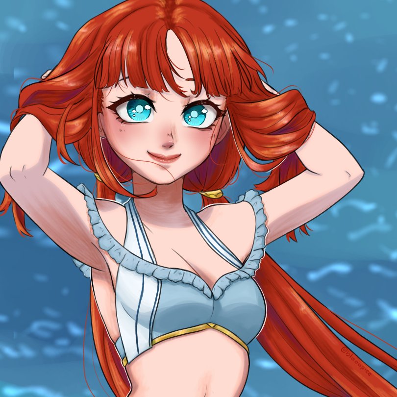 blooopiee's tweet photo. As summer ends, Nilou bids it farewell 🌊🌊
#Nilou #GenshinImpact https://t.co/c9xo2TeTPy