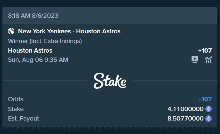 Sunday Plays. @Bitboy_Crypto We locked you in for the Astros mL