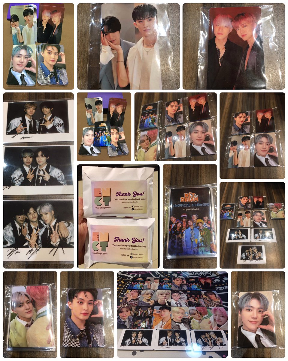 Shienashinxoxo's tweet photo. #ReceivedMail 💌:Unofficial Photocards Giveaway 📸
Thank u sm @enct_store #enctstorefeedbacks for printing out these pcs for our incoming meetup to celebrate Dream Anniv & MarkMin Bday.
✅HQ,Affordable Price,Fast transaction,Approachable seller❤️
May your business prosper! 🖨✨ https://t.co/P0C1JIh5eB