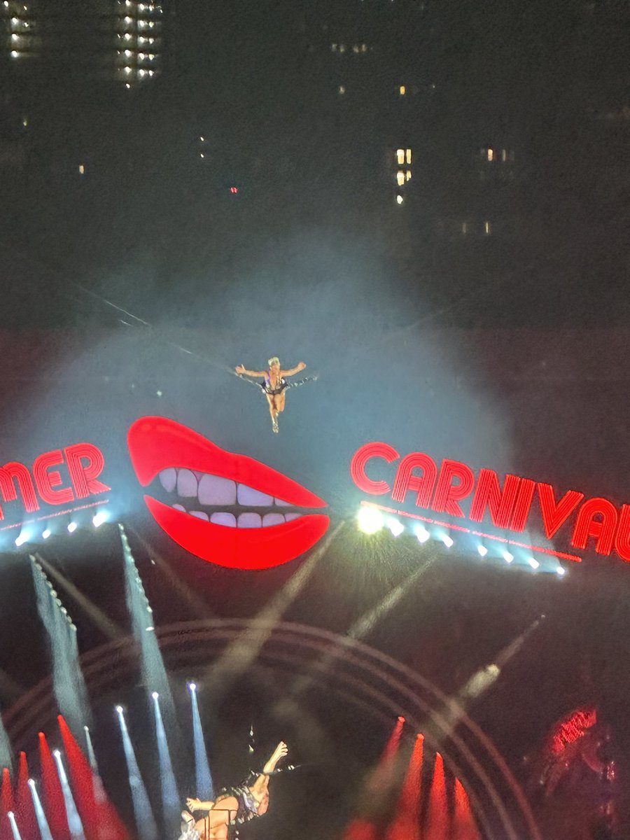 MelHPSU's tweet photo. What an unbelievable show @Pink You’re a bad ass! Truly incredible. Thanks for an amazing time. https://t.co/CX3rEY9KjS