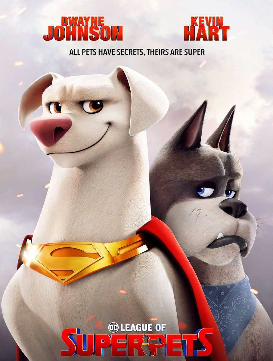 #DCLeagueOfSuperPets 10/10 Great Movie