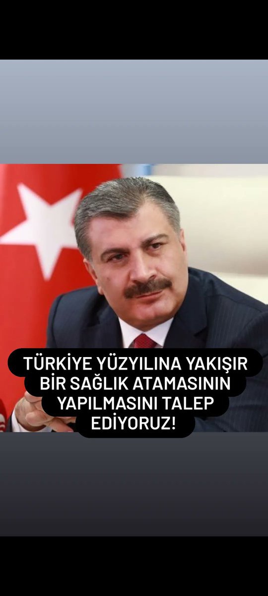 Sağlığa istihdam ihtiyacı günden güne artmakta, şehir hastaneleri açılmaktadır.
Buna istinaden dev bir atama bekliyoruz.

#SağlıktaDevAtama