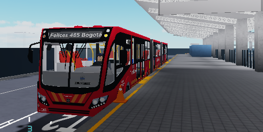 GokuGamesYT_'s tweet photo. Postal del nuevo Bus S5 Volvo🏙️📸🚌 | ¡Felices 485 Bogotá! | @DevTatan @TransMueve_SA | Juego : Bogotá TM Bus. Plataforma : Roblox. https://t.co/zVM7VXQOAk