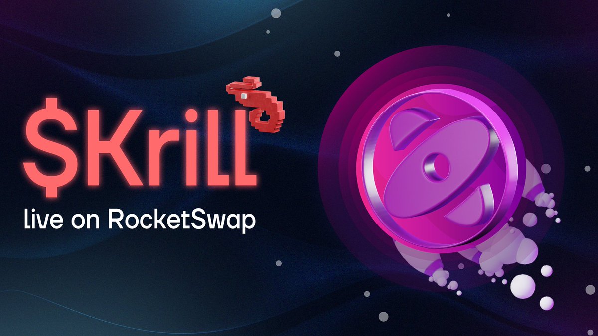 krill_protec's tweet photo. $Krill is now live on Base 🦐
You can trade it on @RocketSwap_Labs
CA : 0xECD370455dbA4556242556B154ADc144Ad673128 https://t.co/r5xxrePIy7