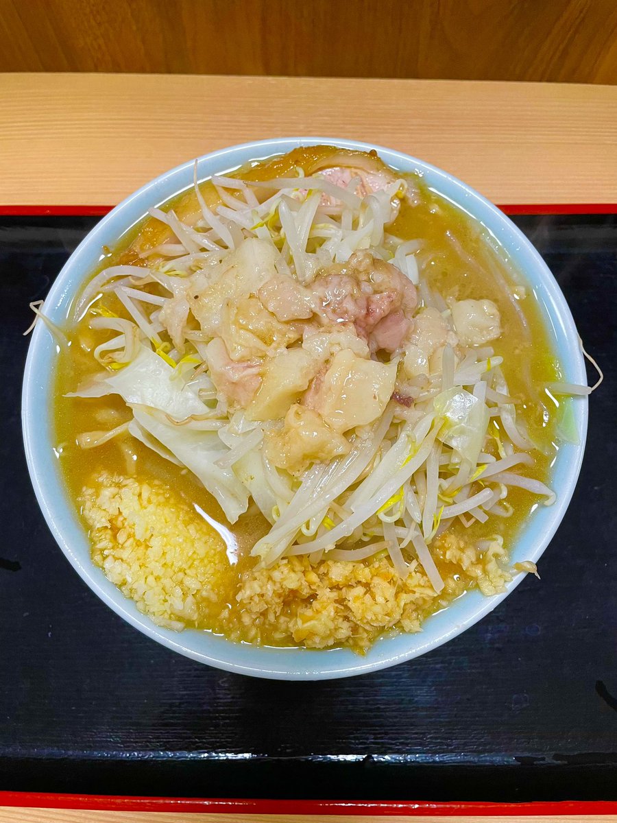 endo60531's tweet photo. らーめん蓮さんで小ラーメン
福島市の安心安定間違いない二郎系 https://t.co/v6nuMlvQLc
