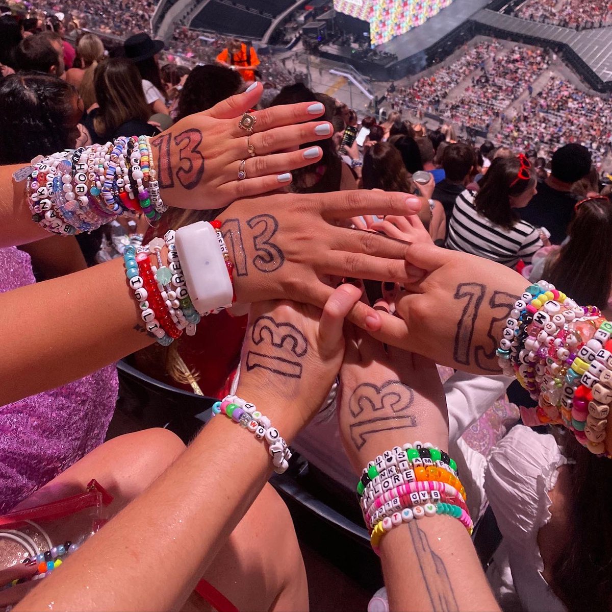carafilley13's tweet photo. Seeing @taylorswift13 has been on my bucket list forever and it finally happened. Did I sob during every song? Oh I sure did. Is she the most talented performer ever. Sure is. The most magical night ever. Thank you Taylor!

#LATSTheErasTour #TaylorSwift #SoFiStadium https://t.co/geDBmlM5l2