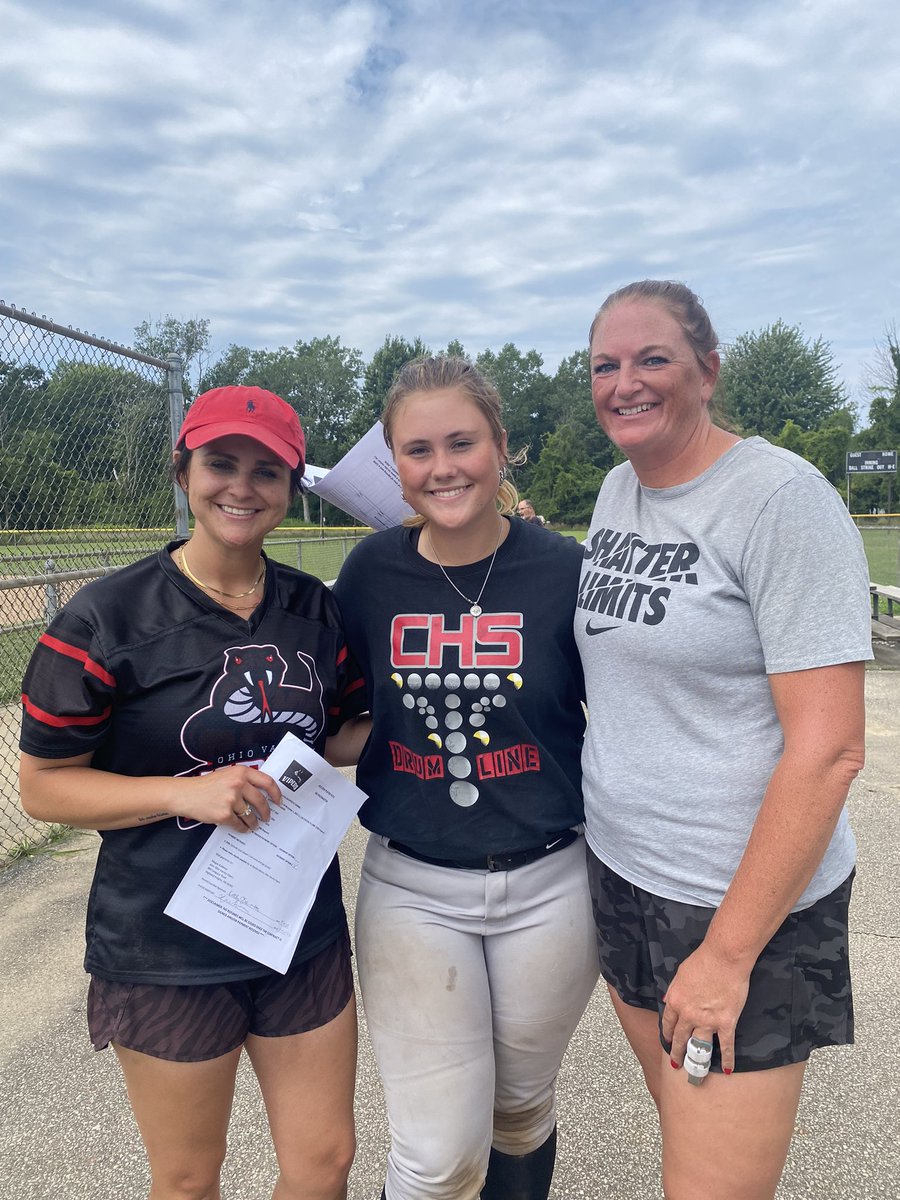 Excited to announce I’ll be playing 2023 - 2024 travel softball with Ohio Varsity Vipers 18u!